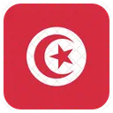 Tunisie Drapeau Icône