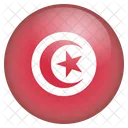 Tunisie Drapeau Icône