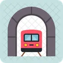 Tunnel Transportation Railroad Icon