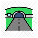 Tunnel Highway Road Icon