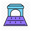 Tunnel Construction Underground Icon