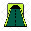 Tunnel Construction Underground Icon