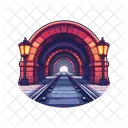Tunnel Transport Train Icon