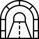 Tunnel Underpass Subway Icon