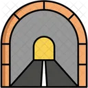 Tunnel Transport Train Icon
