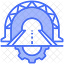 Tunnel Road Train Icon
