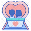 Tunnel Of Love Turnnel Couple Icon