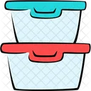 Tupperware Food Plastic Icon