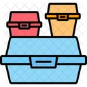 Tupperware Food Container Icon