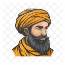 Man Indian Traditional Icon