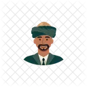 Turban Man Arab Icon