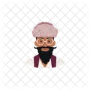 Turban Man Arab Icon