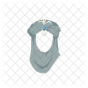 Turban Pale Blue Gem Icon