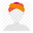 Turban Inder Indien Symbol