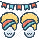 Turbans Look Turbans Headdress Icon