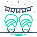 Turbans Look Turbans Headdress Icon