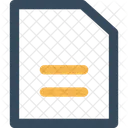 Dokument Datei Papier Symbol