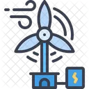 Turbina Eolica Energia Eolica Energia Renovable Icono