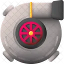 Turbo Car Engine Icon
