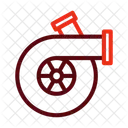 Turbo Car Engine Icon