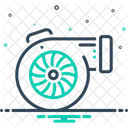 Turbo Turbocharger Car Icon