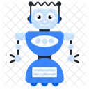Turing Test Machine Intelligence Robot Testing Icon
