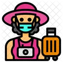Turista Viagem Ocupacao Ícone