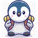 Pingüino turista  Icono