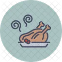 Turkey Chicken Dinner Icon