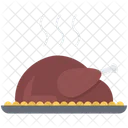 Turkey Chicken Steam Icon