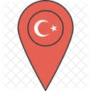 Turkey Turkish Asian Icon