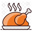 Turkey Grilled Steak Grilled Meat Icon