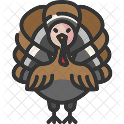 Download Free Turkey Icon Of Colored Outline Style Available In Svg Png Eps Ai Icon Fonts