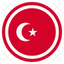 Turkey Country National Icon