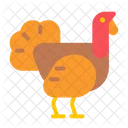 Turkey Thanksgiving Bird Icon