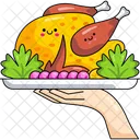 Turkey Thanksgiving Chicken Icon