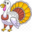 Turkey Thanksgiving Autumn Icon