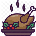 Turkey Roast Chicken Chicken Leg Icon