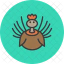 Turkey Bird Thanksgiving Icon