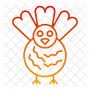 Turkey Cock Chicken Icon