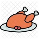 Turkey Thanksgiving Meat Icon