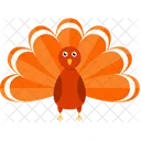 Turkey Thanksgiving Food Icon