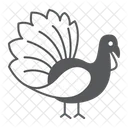 Turkey Bird Thanksgiving Icon