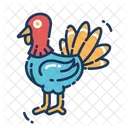 Turkey Bird Chicken Animal Icon
