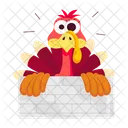 Turkey Cartoon Turkey Stickers Cute Turkey Icon