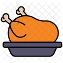 Turkey Chicken Food Icon