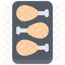 Chicken Leg Butcher Icon