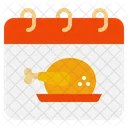 Gratitude Celebration Pie Icon