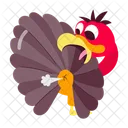 Turkey Cartoon Turkey Stickers Cute Turkey Icon