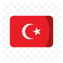 Turkey flag  Icon